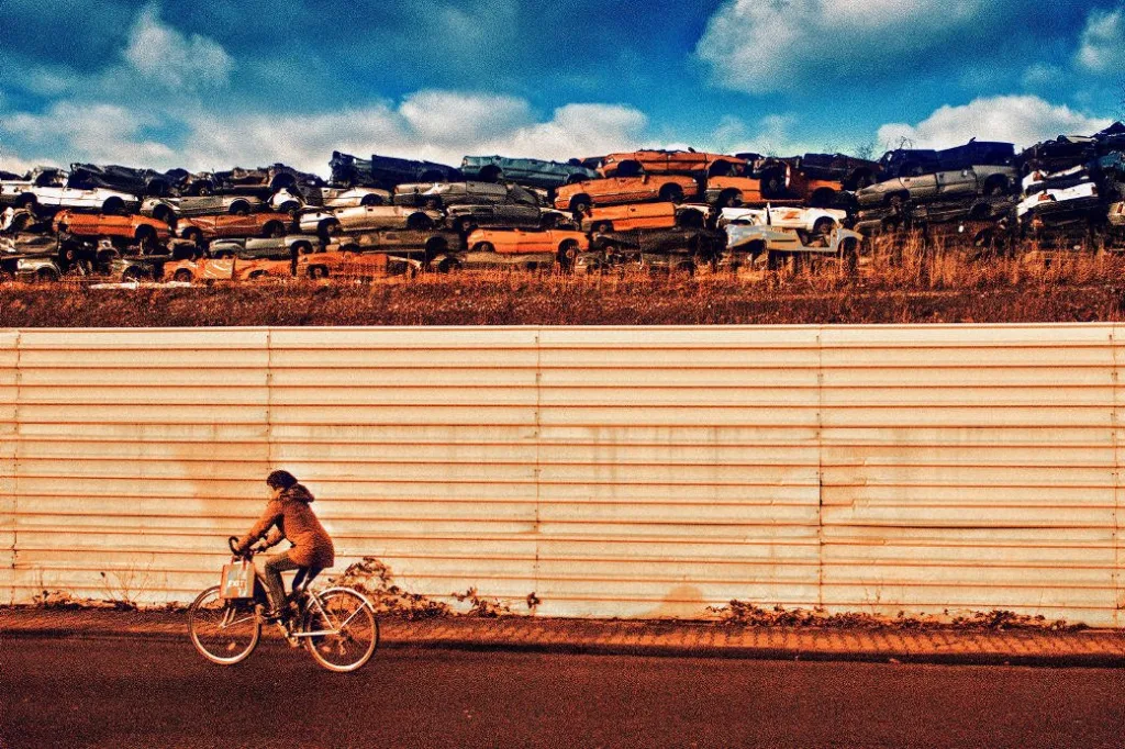 saving the world on a bicycle