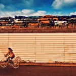 saving the world on a bicycle