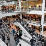 lost in a sea of shoppers