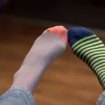 mismatched socks
